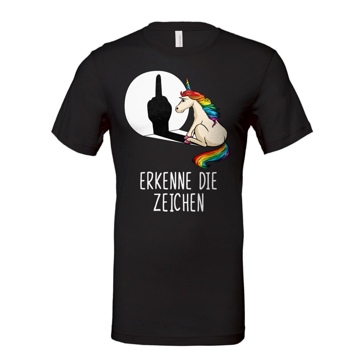 Erkenne die Zeichen Einhorn T-Shirt