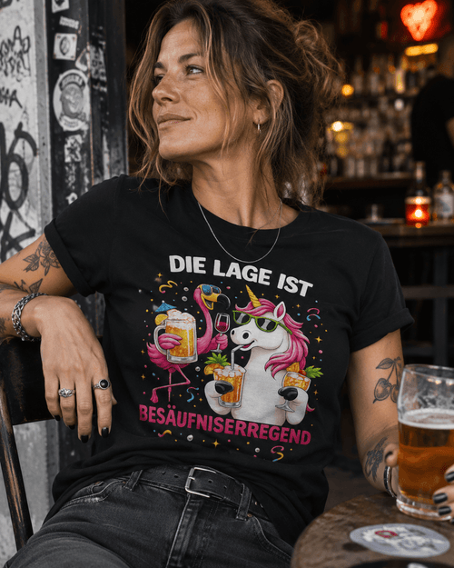 Die Lage ist besäufniserregend - Party T-Shirt