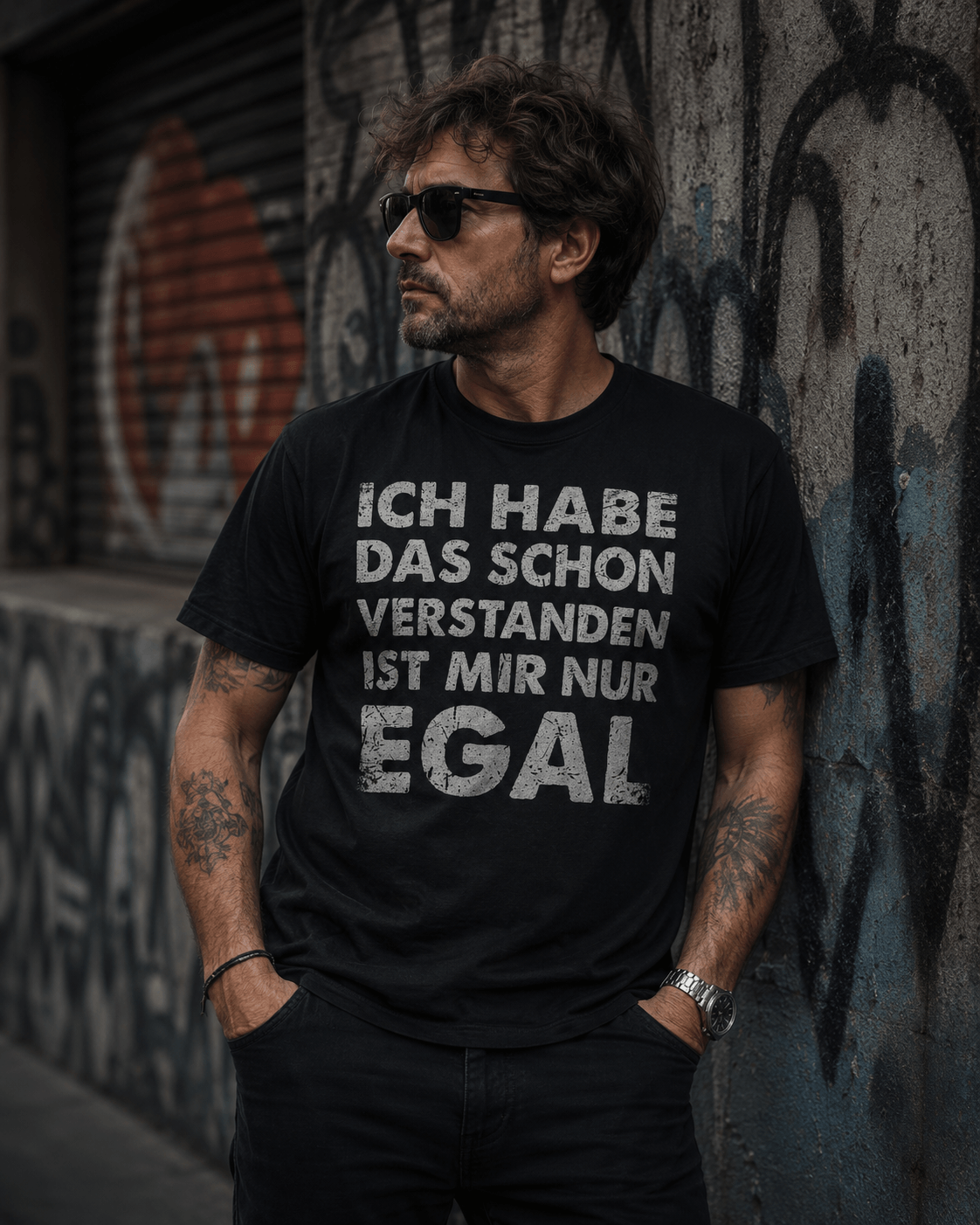 Ich habe das schon verstanden ist mir nur egal T-Shirt