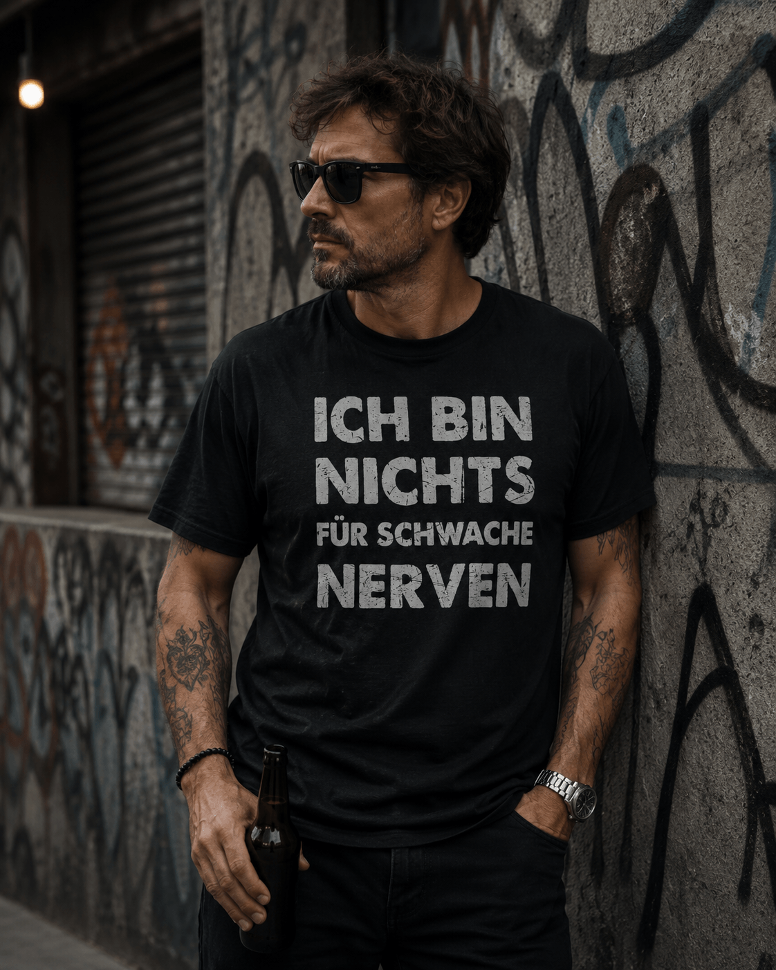 Ich bin nichts für schwache Nerven T-Shirt