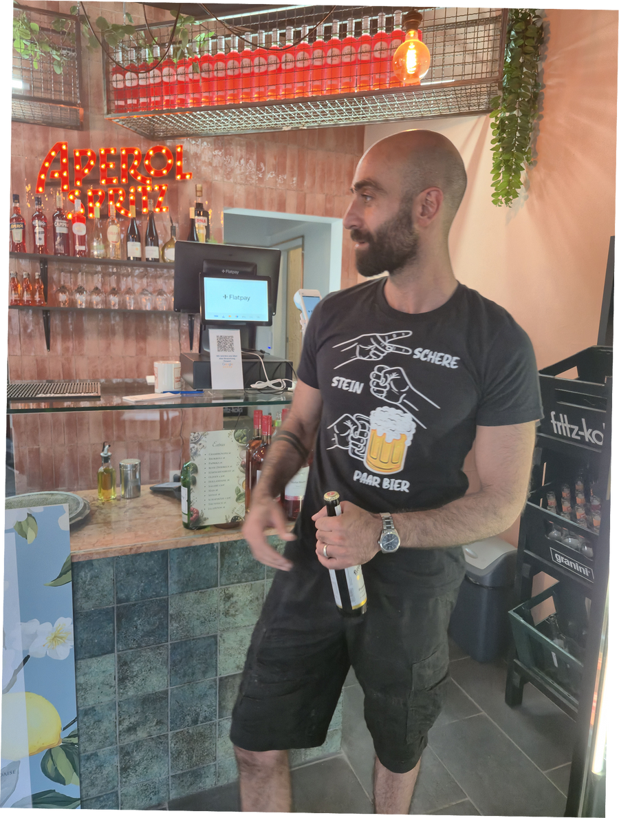 wortrebell-Kundenfoto 2: Shirt mit Spruch im Alltag getragen